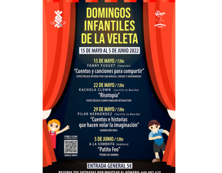 El Teatro La Veleta ser� la sede de domingos teatrales para los ni�os esta primavera