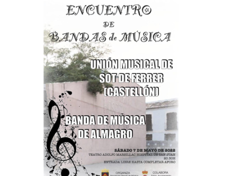 La m�sica une este s�bado a Almagro y a Sot de Ferrer 