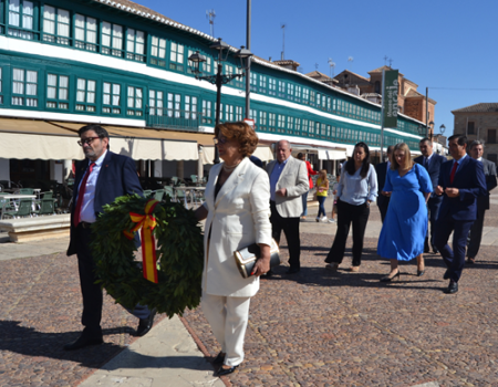 Almagro conmemora el d�a de la Fiesta Nacional y de la Hispanidad 
