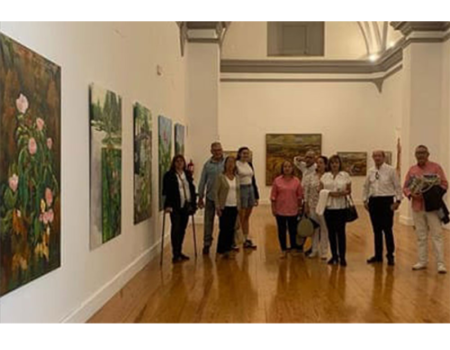 Las visitas guiadas por la exposici�n 