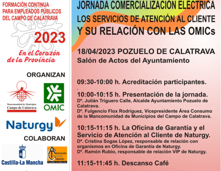 La Mancomunidad Campo de Calatrava organiza unas jornadas sobre comercializaci�n el�ctrica