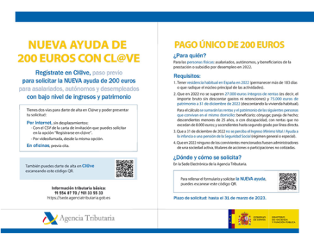 El Punto de Inclusi�n Digital informa y gestiona la nueva ayuda estatal de  200 euros
