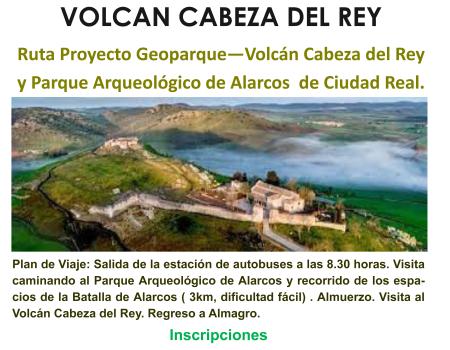 VISITA GRATUITA GUIADA -VOLCAN CABEZA DEL REY Y PARQUE ARQUEOL�GICO DE ALARCOS DE CIUDAD REAL