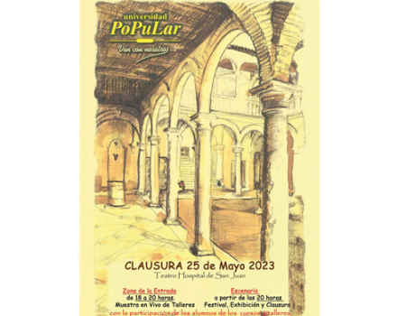 La UP despide el curso este jueves con una muestra en vivo de los cursos y talleres realizados, pendiente de la previsi�n de lluvia