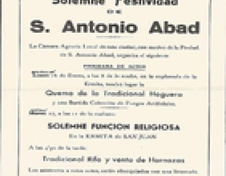Cosas olvidadas de Almagro. Origen y tradici�n de San Ant�n - 11-1-2024