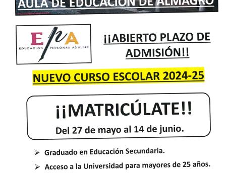 AULA DE EDUCACI�N DE ALMAGRO