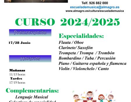 MATRICULACI�N CURSO 2024-25