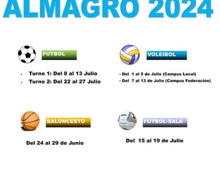 Campus Deportivos Almagro 2024 -TODOS-