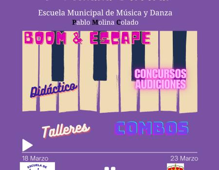 9� Semana Cultural -BOOM&ESCAPE - Did�ctico - Conscursos de Audiciones