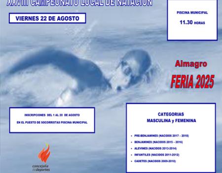 XXVIII CAMPEONATO LOCAL DE NATACI�N