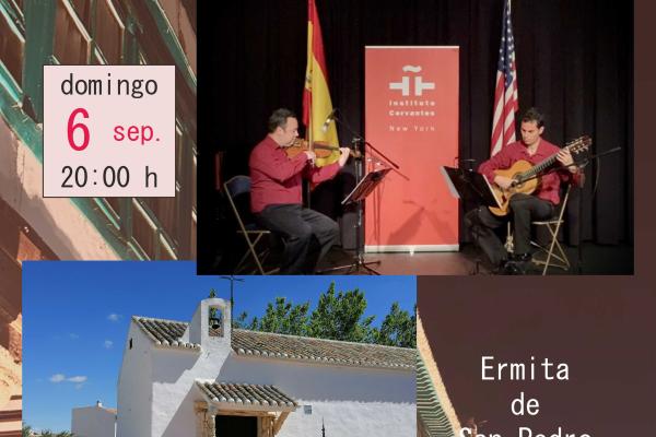 ALMAGRO | Ciclo de M�sica y Patrimonio - Domingo 6 sep. — 20:00 h D�o Belcorde Ermita de San Pedro