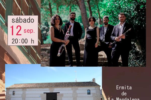ALMAGRO | Ciclo de M�sica y Patrimonio -S�bado 12 sep. — 20:00 h Quinteto de viento GLAUKA Ermita de La Magdalena
