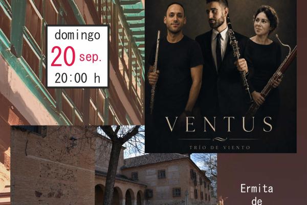 ALMAGRO | Ciclo de M�sica y Patrimonio - Domingo 20 sep. — 20:00 h Ventus Tr�o Ermita de San Francisco