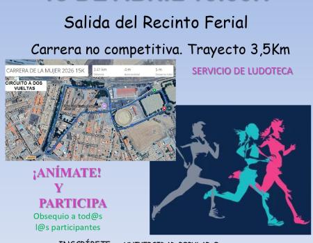 XVI CARRERA DE LA MUJER, 19 DE ABRIL 2026 -10:00 H