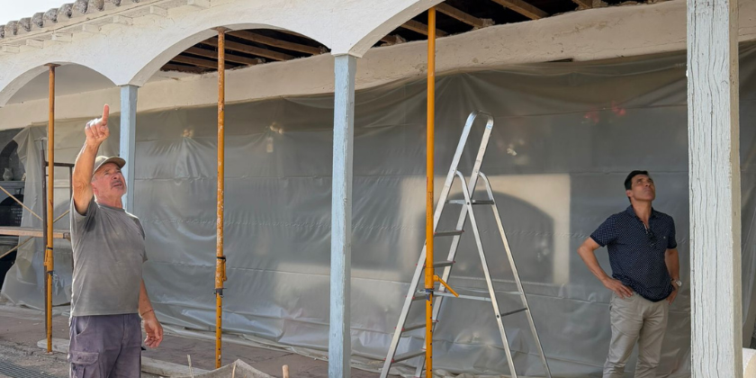 El Ayuntamiento de Almagro comienza la rehabilitaci�n del patio interior del Cementerio Municipal