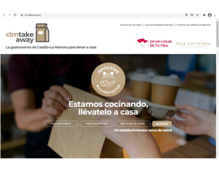 Nace un portal que aglutina la oferta de comida a domicilio para apoyar al sector de la hosteler�a en la regi�n