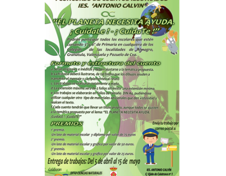El instituto Antonio Calv�n organiza el I Concurso de Cuentos Ilustrados con el lema 