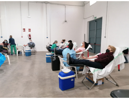 Casi 300 almagre�os han donado sangre en la �ltima extracci�n realizada esta semana 