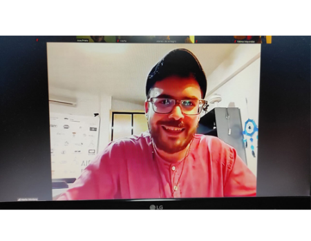 Marko Montana habl� de su trayectoria en el Ateneo de Almagro