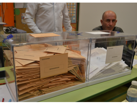 El PSOE es el partido m�s votado para el Congreso y el Senado