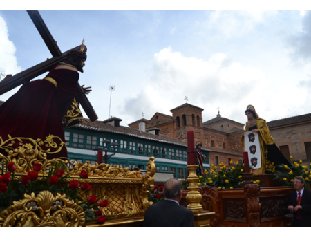 La procesi�n del Serm�n anuncia el Viernes Santo en Almagro 