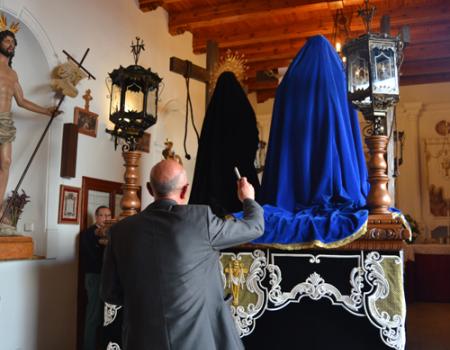 La Hermandad de la Veracruz bendice su nueva imagen Mar�a de Cleof�s