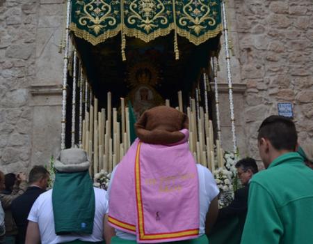 La procesi�n del Hambre sale a la calle 