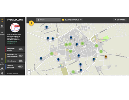 La asociaci�n para el Desarrollo del Campo de Calatrava se suma a la iniciativa internacional 'Frena La Curva’ para colaborar ante la crisis sanitaria