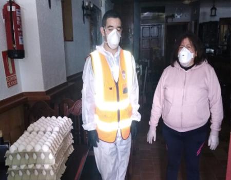 Las muestras de solidaridad contin�an en Almagro 