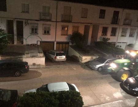 El Ayuntamiento volvi� a desinfectar las calles y pol�gonos de Almagro 