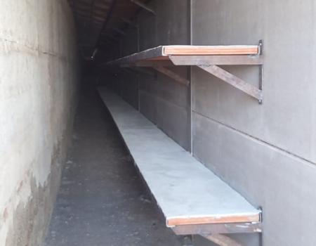 El Ayuntamiento construye un nuevo osario en el cementerio