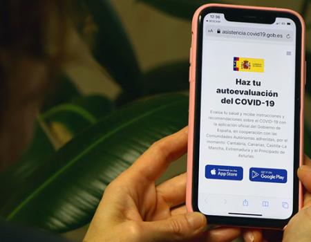 El SESCAM habilita el acceso desde su web y App de cita previa a la aplicaci�n m�vil oficial de autoevaluaci�n e informaci�n del Covid-19