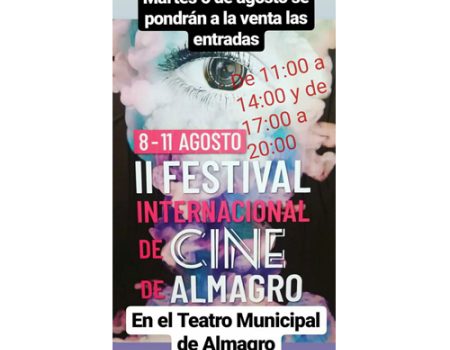  El Festival Internacional de Cine de Almagro, AIFF, se presenta hoy en Madrid 