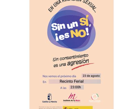 El Instituto de la Mujer de Castilla-La Mancha acerca a Almagro la campa�a “Sin un si, �es NO!”