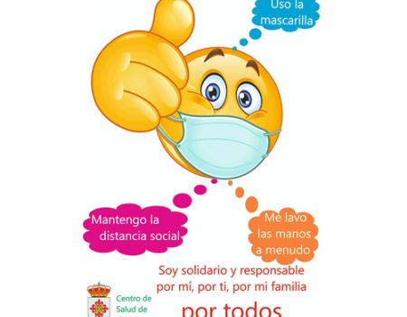 El Ayuntamiento y el Centro de Salud de Almagro lanzan una campa�a de dirigida a los j�venes para prevenir la COVID-19