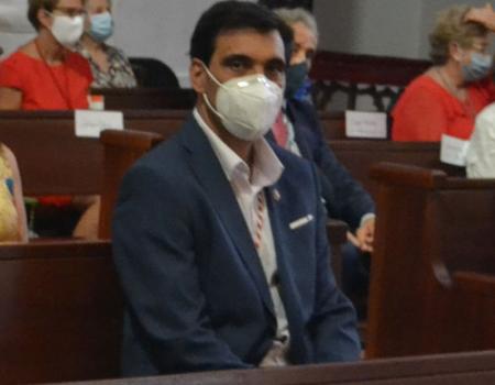 El alcalde se dirige a sus vecinos en el d�a del Patr�n 