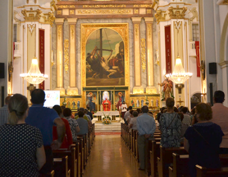 Un 24 de agosto at�pico de celebraci�n del patr�n de Almagro 