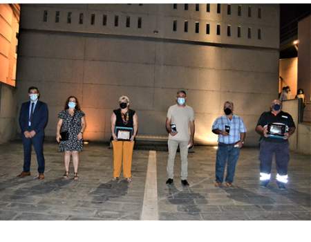 Almagro reconoce a las personas que de manera voluntaria lucharon contra la COVID en sus primeros meses de incertidumbre 