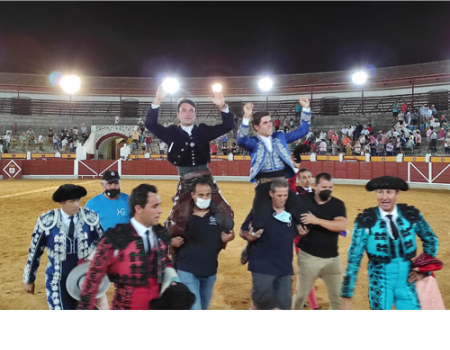 Rotundo triunfo de Guillermo Hermoso de Mendoza y Andy Cartagena