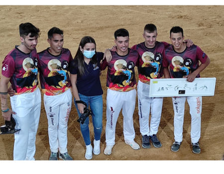 Paquito Murillo fue el ganador del concurso de recortes de Almagro