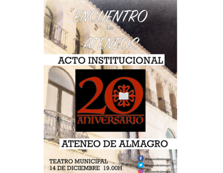 Federico Mayor Zaragoza participar� en la clausura del 20 aniversario del Ateneo 