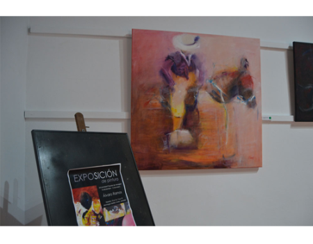 La sala Jacobo Fugger acoge la exposici�n de pintura del almagre�o �lvaro Ramos