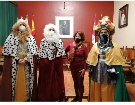 Los Reyes Magos pasar�n por todas las casas de los ni�os almagre�os 