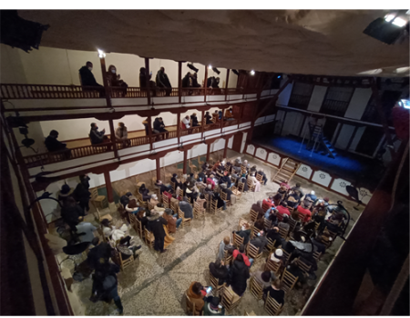 La compa��a Corral de Comedias Teatro cierra el a�o con el cartel de lleno en su �ltima funci�n en el Corral  de Comedias de Almagro 