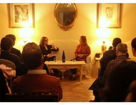 Maripi Robles habl� de moda y marca en el Parador 