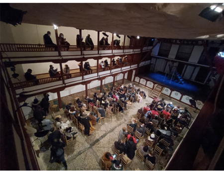 La compa��a Corral de Comedias Teatro cierra el a�o con el cartel de lleno en su �ltima funci�n en el Corral  de Comedias de Almagro 