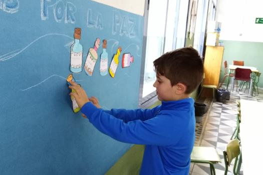 Los colegios celebran el D�a Escolar de la Paz y la No violencia