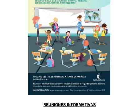 El proceso de admisi�n de alumnos para el pr�ximo curso comienza este viernes 