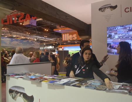 M�s de 100.000 visitantes �nicos han pasado por el stand de Castilla-La Mancha en FITUR hasta el s�bado