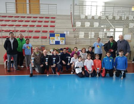 Alta participaci�n en el Torneo de Navidad de Tenis de Mesa